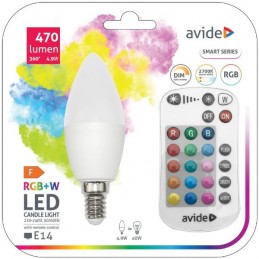 Chytrá LED žárovka E14 4,9W...