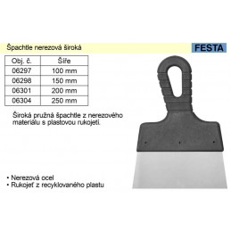 Špachtle nerezová 100mm