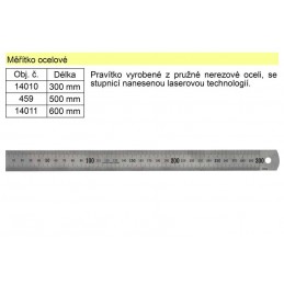 Měřítko ocelové 30cm