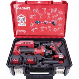 Set WORCRAFT XCUBE001 Aku...