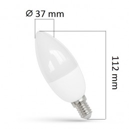 LED žárovka svíčka E14 1W...